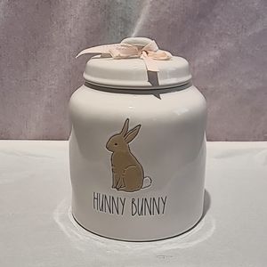 Rae Dunn Hunny Bunny Canister  Brand new